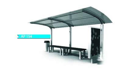 ایستگاه اتوبوس مدل AP154